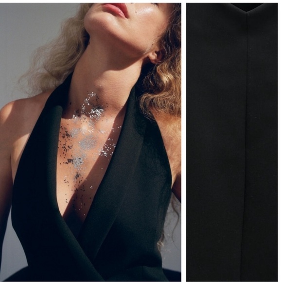 zara tuxedo dress blogger fav - Picture 8 of 16